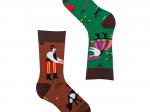 folk socks cut-out characters 4 seasons of the year digging out
