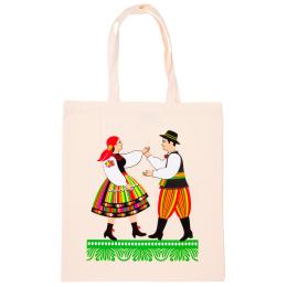 Torba bawełniana - Para łowicka