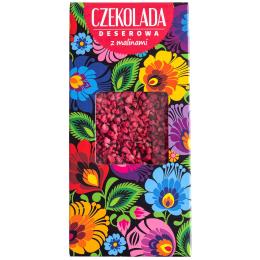 Czekolada deserowa łowicka - z malinami