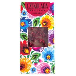Czekolada mleczna łowicka - z wiśniami