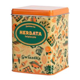 Herbata czarna świąteczna w puszce - Retro Gwiazdka