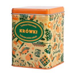 Krówki świąteczne w puszce - Gwiazdka