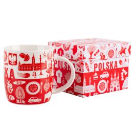 Kubek Hania w pudełku 360 ml - POLSKA symbole