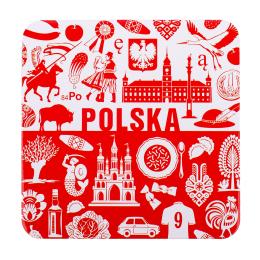 Podkładka korkowa - POLSKA symbole