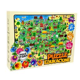 Puzzle edukacyjne - Folklor polski - 200 elementów