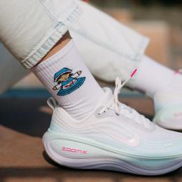 Skarpetki długie białe - Kaszubka