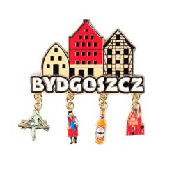 Magnes z zawieszkami - Bydgoszcz spichrze
