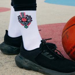 Skarpetki długie białe - Parzenica