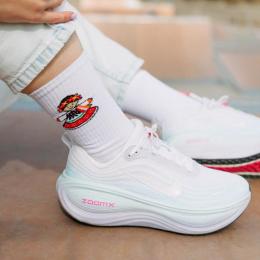 Skarpetki długie białe - Krakowianka