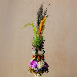 Palemka Wielkanocna duża - fioletowe kwiaty