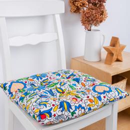 Poduszka na krzesło 45x45 cm - kaszubska