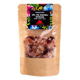 Sól do kąpieli róża 60g - łowicka czarna