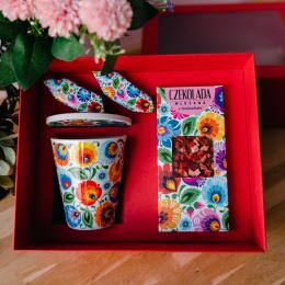 Zestaw prezentowy "Dla Smakosza" - łowicki biały