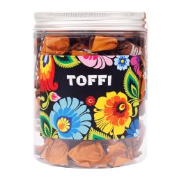 Toffee candies - black Lowicz pattern