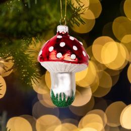 Bombka retro - muchomorek