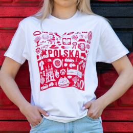 Koszulka - Polska symbole